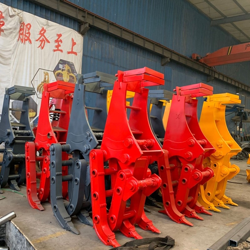 挖機(jī)機(jī)械抓鋼器