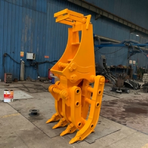 挖機(jī)機(jī)械抓鋼器