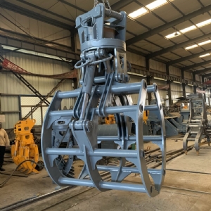 挖機(jī)草捆抓