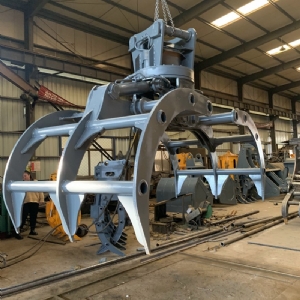 挖機(jī)草捆抓