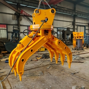 挖機旋轉抓鋼機